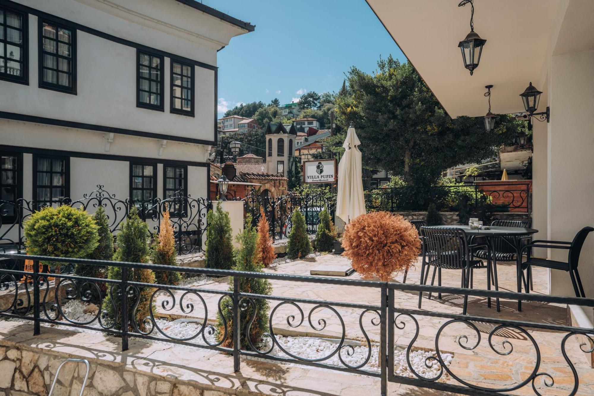 Villa Pupin Saraiste Ohrid Kültér fotó